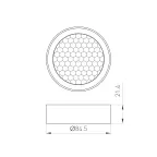 Панель KNX-223-2-BLACK (BUS) (IARL, -)