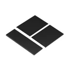 Накладка панели INTELLIGENT ARLIGHT KNX-23-3G-SUF Black (Backlightless) (IARL, IP20 металл, 2 года)