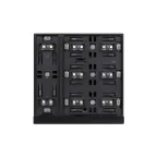 Панель управления кнопочная INTELLIGENT ARLIGHT KNX-304-22-IN Black (Bus) (IARL, IP20 пластик, 2 года, механизм)