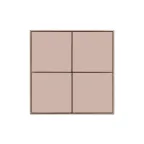 INTELLIGENT ARLIGHT Кнопочная панель KNX-304-23-IN Champagne (BUS, Frame) (IARL, IP20 Металл, 2 года)