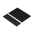 Накладка панели INTELLIGENT ARLIGHT KNX-23-2G-SUF Black (Backlightless) (IARL, IP20 металл, 2 года)