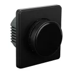 ROUND Термостат электронный с индикацией Wi-Fi скрытой установки оникс