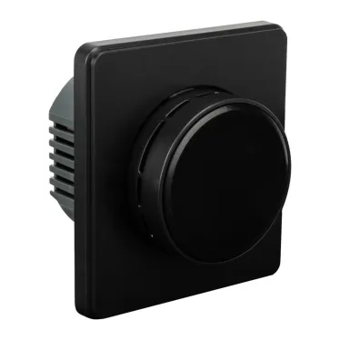 ROUND Термостат электронный с индикацией Wi-Fi скрытой установки оникс