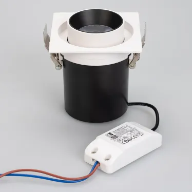 Светильник светодиодный LGD-PULL-S100x100-10W White6000 (WH, 20 deg) (ARL, IP20 металл, 3 года)