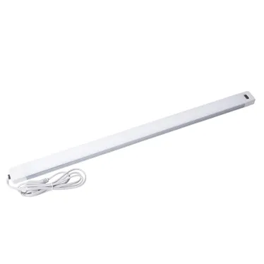 Светильник светодиодный для мебели. LI-F45-9W/4500K/DIM SENSOR IP20 SILVER 600*35*16мм 600Lm
