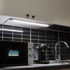 Светильник светодиодный для мебели. LI-F45-9W/4500K/DIM SENSOR IP20 SILVER 600*35*16мм 600Lm