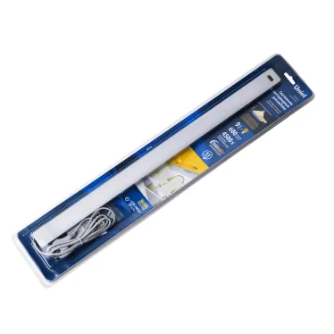 Светильник светодиодный для мебели. LI-F45-9W/4500K/DIM SENSOR IP20 SILVER 600*35*16мм 600Lm
