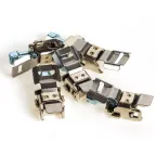 Замки для хомутной ленты Clamp lock нержавеющя сталь 9 мм