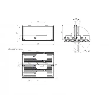 Комплект тройной Diora Unit Ex 150/15000 Ш 3K лира