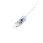 Занавес из росы с фигурами Звезд 1,5х1,15м 156LED теплый белый IP20 USB пульт управления