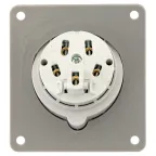 Розетка стационарная внутренняя угловая 4152 3Р+РЕ+N 16А 380В IP67 PROxima