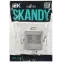SKANDY Розетка компьютерная двойная RJ45 кат.5E SK-K03S серебряный IEK