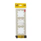 BRITE Рамка 3 поста РУ-3-БрКр бежевый