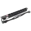 Блок розеток PDU TERACOM PRO 19'' 1U 16А/250В 8 розеток Schuko с выключателем шнур питания длиной 2 метра сечение 3x1.5 мм2 вилка Schuko корпус алюминий черный