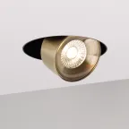 Светильник светодиодный SP-PLURIO-BUILT-TRIMLESS-R160-9W Day4000 (BK-ABRS, 36 deg, 230V) (ARL, IP20 металл, 3 года)
