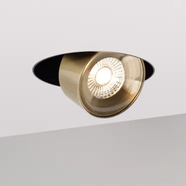 Светильник светодиодный SP-PLURIO-BUILT-TRIMLESS-R160-9W Day4000 (BK-ABRS, 36 deg, 230V) (ARL, IP20 металл, 3 года)