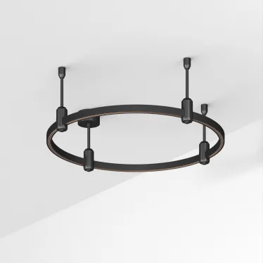 Трек ART-APRIORI-ROUND-ROD-200-R600 (BK) (ARL, IP20 металл, 3 года)