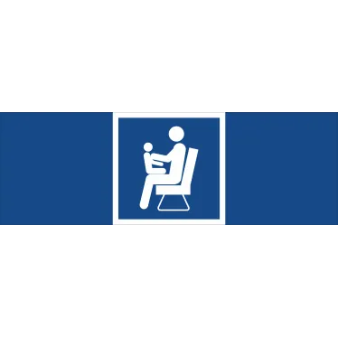Знак безопасности NPU-3413.D03''Места для инвалидов,пожилых людей,людей с детьми''