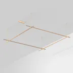                  Трек ART-APRIORI-QUADRAT-ROD-800-3000x3000 (GD) (ARL, IP20 металл, 3 года)
               