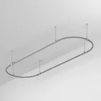 Трек ART-APRIORI-OVAL-ROD-400-3000x1000 (TN) (ARL, IP20 металл, 3 года)