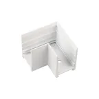 Коннектор угловой MAG-CON-MINI-2538-L90 (WH) (ARL, IP20 металл, 5 лет)