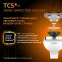 Лампа светодиодная LED 9 Вт 830 лм 3000К софит MR16 теплый GU5.3 AC 220В Black Gauss