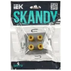 SKANDY Аудиорозетка 4-местная SK-A01Gr серый IEK