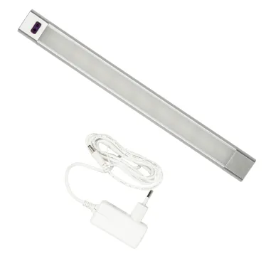 Светильник светодиодный для мебели ULI-F46-5W/2700-6000K/DIM SENSOR IP20 SILVER 300*30*11,5мм 400Lm