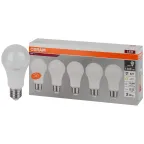 Лампа светодиодная LED 15 Вт E27 3000К 1200Лм груша 220 В (замена 125Вт) упак 5 шт OSRAM