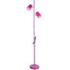                  Торшер ULM-T600 2х6W/4500K/DIM RED напольный светодиодный 2х6W Сенсорный выключатель Диммер Красный ТМ
               