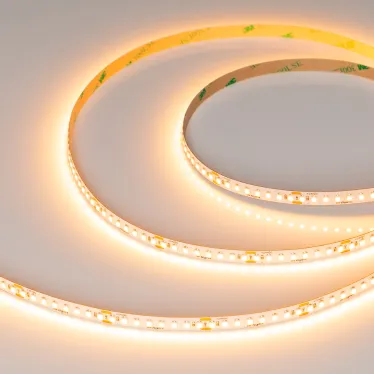 Лента светодиодная UL-A176-8mm 24V Warm2400 (15 W/m, IP20, 5m) (ARL, 7 лет, 176 LED/m)