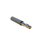                  Витая пара U/UTP кат 6 4 пары 23AWG solid 305м LSZH серый
               