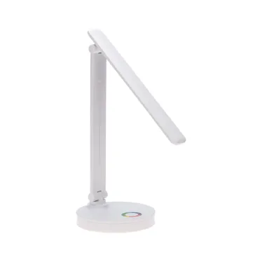 Светильник настольный с RGB-ночником LED 12Вт белый с диммером