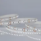 Гибкая светодиодная лента на самоклеящейся основе. ULS-2835-180LED/m-10mm-IP20-DC24V-17W/m-5M-6500K Катушка 5м. в герметичной упаковке. Дневной свет (6500K). ТМ Uniel