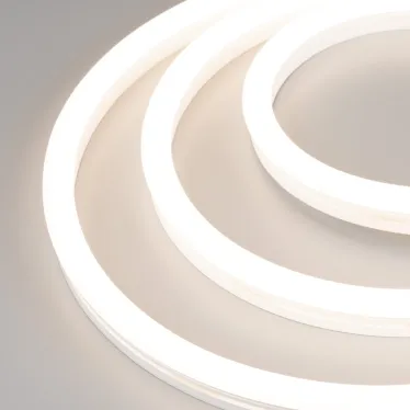 Лента светодиодная герметичная WAVE-SIDE-A120-12x25mm 230V Day4000 (12 W/m, IP67, 50m, wire x2) (ARL, Грибовидная форма)