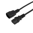                  Кабель питания IEC 320 C13 - IEC 320 C14 3x0,75 мм2 длина 1,8м
               
