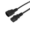 Кабель питания IEC 320 C13 - IEC 320 C14 3x0,75 мм2 длина 0,6м