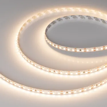 Лента светодиодная FC-A120-8mm 24V Warm3000-CX1 (10 W/m, IP20, 5m) (ARL, резка 1 светодиод, 120 LED/m)