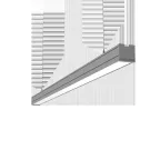                  Светильник светодиодный Mercury Pro подвесной 28 Вт 4000 К 2002х65х65 мм IP54 серый муар с рассеивателем опал подв. 2м DALI
               