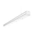                  Светильник светодиодный Mercury Pro GL подвесной/накладной 1516 х 66 х 68 мм 73 Вт 4000 К CRI 90 RAL9003 белый муар с декоративным проводом 2 м и комплектом подвесов 2 м опаловый рассеиватель закаленное стекло аварийный автономный постоянного де
               