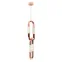 Светильник светодиодный SP-AMPIRIUS-HANG-H610-L120-7W MIX (BRASS, 360 deg, 230V) (ARL, IP20 Металл, 3 года)