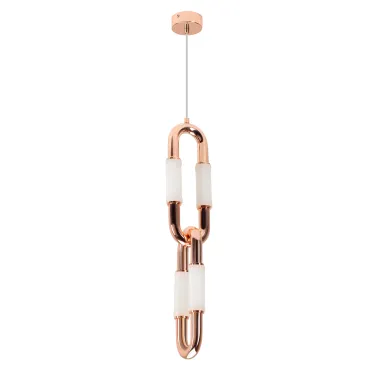 Светильник светодиодный SP-AMPIRIUS-HANG-H610-L120-7W MIX (BRASS, 360 deg, 230V) (ARL, IP20 Металл, 3 года)
