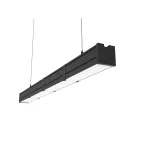                  Светильник светодиодный Mercury Pro GL подвесной/накладной 1019 х 66 х 68 мм 34 Вт 4000 К CRI 90 RAL9005 черный муар с декоративным проводом 2 м и комплектом подвесов 2 м опаловый рассеиватель закаленное стекло
               