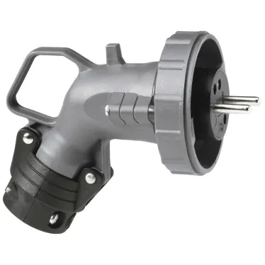 Угловая вилка Hypra - IP 66/67-55 - 2К+3 - 250 В - бытовое назначение - 16 А - пластик | 053933 | Legrand