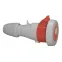 Мобильная розетка - P17 Tempra Pro - IP 66/67 - 380/415 В~ - 32 A - 3К+Н+З | 555419 | Legrand