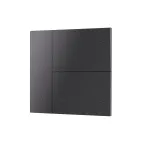                  Накладка панели INTELLIGENT ARLIGHT KNX-23-3G-SUF Dark Grey (Backlight) (IARL, IP20 металл, 2 года)
               