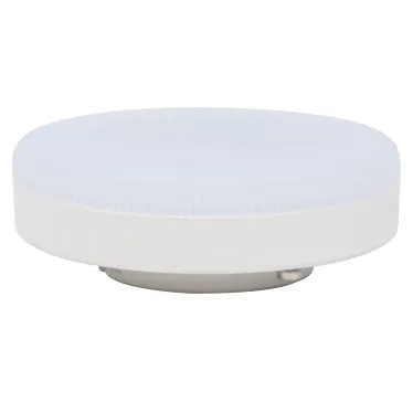LED-GX53-16W/NW/GX53/FR PLZ01WH Лампа светодиодная, матовая. Белый свет (4000K). Картон. ТМ