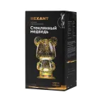 Ночник светодиодный Стеклянный медведь