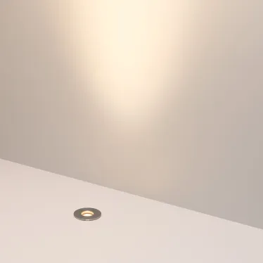 Светильник светодиодный ART-GROUND-R40-3W Warm3000 (SL, 36 deg, 24V) (ARL, IP67 металл, 3 года)