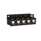 Лампа светодиодная LED 9 Вт 830 лм 3000К софит MR16 теплый GU5.3 AC 220В Black Gauss